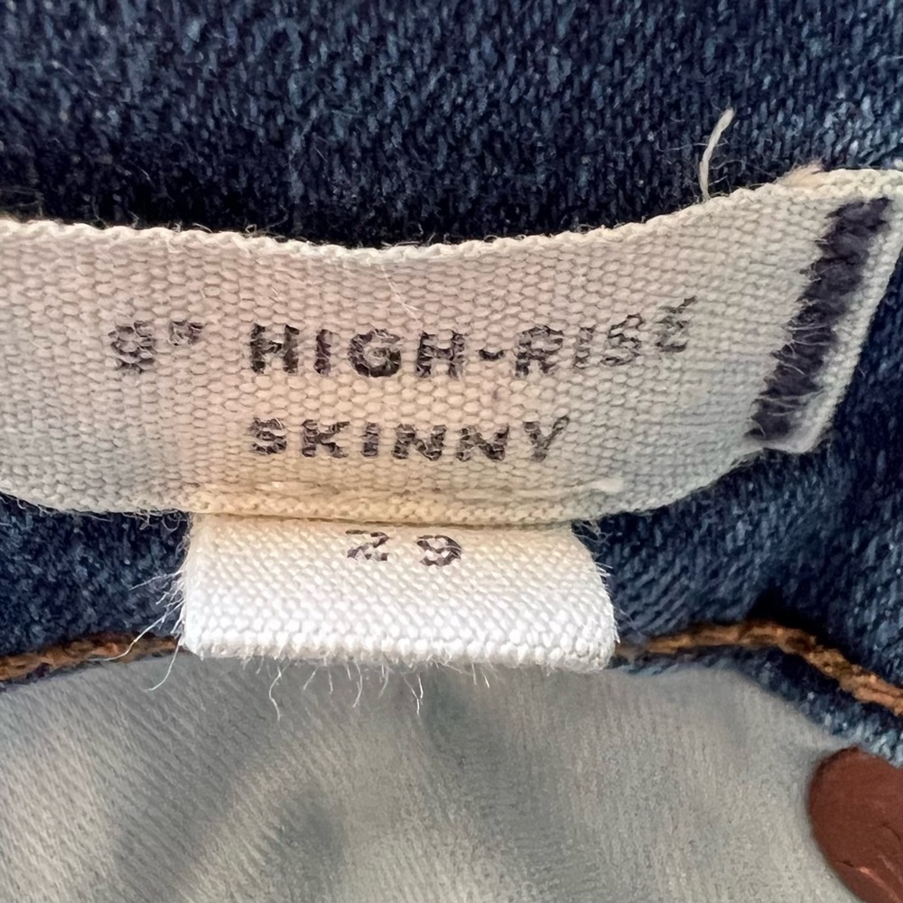 Madewell 9” High Rise Skinny | 29 - Picture 9 of 12